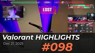 Valorant Daily Highlights #098 — Best Plays