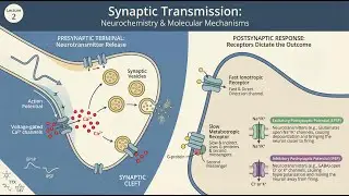 Synaptic Transmission & Neurochemistry | EPSPs, IPSPs, Receptors Explained