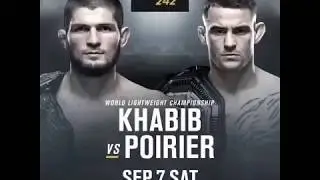 Who Will Win The UFC 242 khabib or dustin 2019