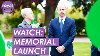 WATCH: Prince William Attends Launch of Global Memorial for Humanitarian Aid Workers