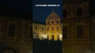 Lichtzauber M&uuml;nchen &ndash; Magische Reise im Brunnenhof #shorts