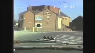 No 18  Dashcam 1989 Style..........A Drive Through Normanton  9.4.89