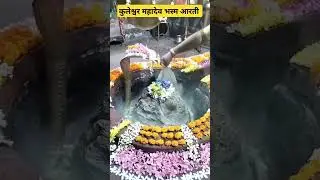 कुलेश्वर महादेव अनोखी भस्म आरती। kuleshwar mahadev #shorts
