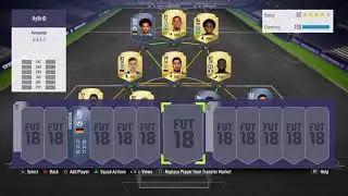 Best FIFA18 Hybrid Squad!!