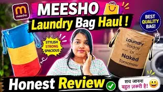 Meesho Laundry Bag Haul Review|| Under 100-/ || Best Quality|| Bahut Hi Saste Daam Me