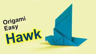 Origami Hawk Tutorial - How to Fold a Paper Hawk
