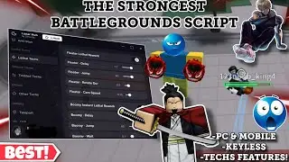 The Strongest Battlegrounds Script🤩 OP Alt farming🔥,Lethal Tech,Loopdash,Auto Kyoto😎,Anti-stun+More✨