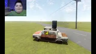 Играю с папой в The Long Drive