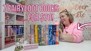 Покупка книг в Fairyloot!! 7 книг за 70 долларов!! В том числе «Небесные тела»!?