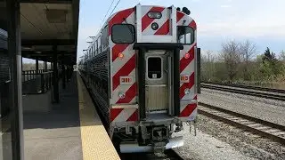 Metra Electric University Park To Millennium Station Ride, IL