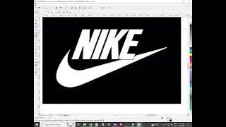 How to make Nike Shoes logo in Corel Draw Nike Shoes logo CorelDraw