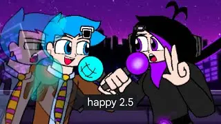 Happy 2.5 but carl/ch4d camera and taylor tv sings it (funky maker mobile)