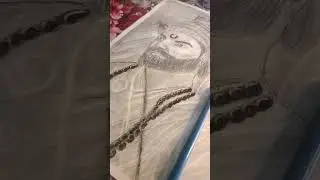 chatrapati shivaji maharaj drawing 🚩 back with lion 🦁#art #shorts