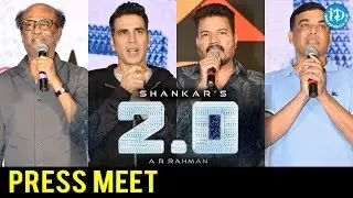 2.0 Press Meet | #2Point0 | Rajinikanth | Akshay Kumar | AR Rahman