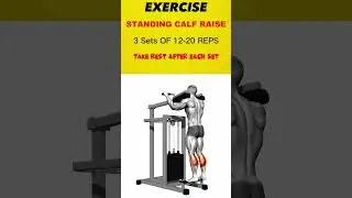Grow your calves no more chicken legs! 🤩 #fitness #youtubeshorts #viral #workout #fitness #yoga