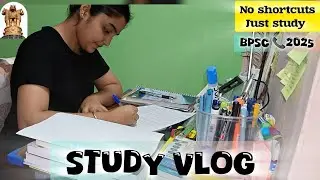 My BPSC Daily routine||71st Bpsc prelims strategy ||Study vlog 