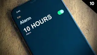 10 Hours of Iphone Alarm