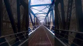Union Truss Railroad Bridge #shorts #new #strangerthings #fyp #youngstown #ohio #rustbelt