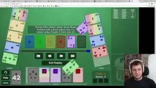 A Typical Hanabi Game on Keldon