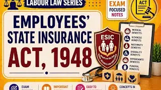 EMPLOYEES STATE INSURANCE ACT 1948 (ESI ACT)