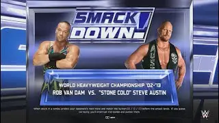 Stone Cold vs RVD for the World Heavyweight Championship! 🔥 WWE 2K25
