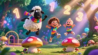 Ba Ba Black Sheep And Baby Enjoy 🐑👶 | Fun Animal & Learning Song for Kids | Playful Nursery Rhyme