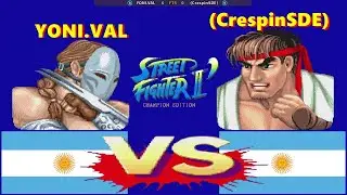 Street Fighter II' - Champion Edition- YONI.VAL vs (CrespinSDE) FT5