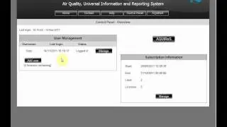 AQUIReS Tutorial - User Management