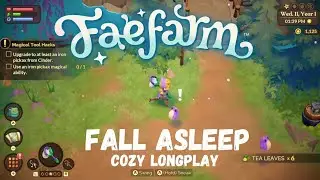 Fall Asleep While I Play Fae Farm - 2 Hour Cozy Longplay - No Commentary