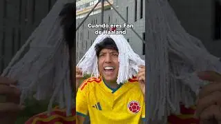 Cuando eres fan de Haaland