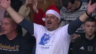 Amazing pre-game atmosphere in Vi&scaron;njik (Zadar &ndash; Partizan Mozzart Bet, 24.12.2023)