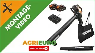 Montagevideo 3-in-1 Akku-Laubbl&auml;ser und -sauger WORX WG583E