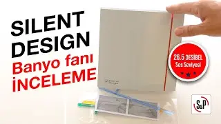 Silent Design 100 CZ banyo fanı incelemesi. Banyo fanlarında yüksek performans, sessizlik ve tasarım
