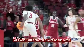 Nebraska basketball senior guard Brice Williams named Big Ten Player of the Week