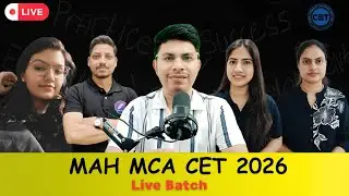 MAH MCA CET 2026 Full Preparation Plan 🔥 | Strategy & Tips by MCA GYAN