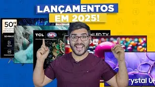 MUDOU! TOP 5 Novas Smart TVs para comprar em 2025 (TCL, LG, Samsung e outras)
