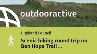 Scenic hiking round trip on Ben Hope Trail on August 23, 2024