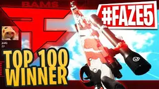 MY REACTION TO WINNING #FAZE5 TOP 100!!!