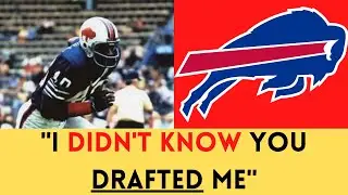 The FUNNIEST NFL DRAFT MOMENT in Buffalo Bills HISTORY | J.D. Hill