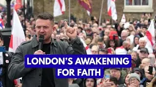 London Awakens: Faith and Freedom at Tommy Robinson's UTK Rally 