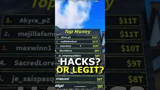 Hacks or Legit players? in Prospecting Roblox
