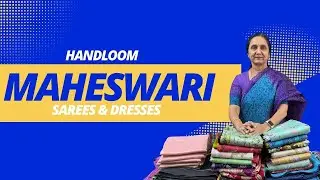 Handloom Maheshwari sarees & Dresses by Anitha Reddy \\ Trends block prints \\
