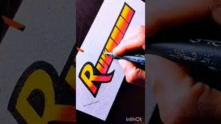 3d writing style#3d #shorts #satisfying#youtubeshorts #reels #viralvideo #art #lettering #illusion