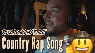 🎙️ Recording My First Country Rap Song | &ldquo;Where I Wanna Be&rdquo; (Studio Vlog + Tips)
