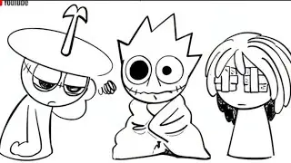 Funny Sprunki Characters &ndash; Sprunki Brainrot, Sprunki Animation, Sprunki Meme Art