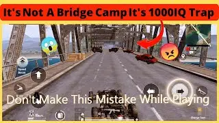 😤They Made A Trap While Blocking The Bridge After Official Launch Of BGMI |1000IQ Trap🥵| #V8X Gaming