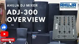 Ahuja DJ Mixer ADJ300