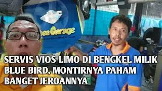 Service dan tune up toyota vios limo di Pebee Garage - bengkel anak usaha Blue Bird Grup