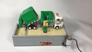 LEGO Ideas Automated Garbage Truck Project Kinetic Sculpture
