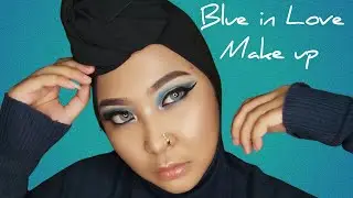 blue eyes makeup ala jerry david 2021